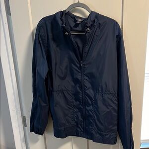 Brooks Brothers Navy Blue Windbreaker Jacket